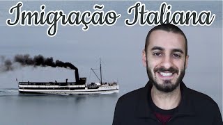 História da Imigração Italiana no Brasil [upl. by Znerol]