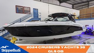 2024 Cruisers Yachts 38 GLS OB Boat Tour SkipperBuds [upl. by Jamison]