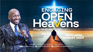 ENGAGING OPEN HEAVENS By Apostle Johnson Suleman  Sunday Service  28th April 2024 [upl. by Kciregor]