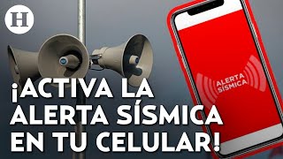 ¿La alerta sísmica no sonó en tu celular Te damos el paso a paso para activar las notificaciones [upl. by Chem]