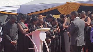 TABITHA GATWIRIS BODY ATTIVES BURIAL CEREMONY UNDERWAY AT THIITI CULTURAL CENTRE MERU [upl. by Daffodil756]