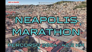 Neapolis Marathon 2024 fly over the marathon course Video of the race path [upl. by Euqcaj]