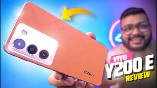 Vivo Y200e 5G Review⚡️Best PREMIUM Looking Smartphone UNDER ₹20000 [upl. by Tonia]