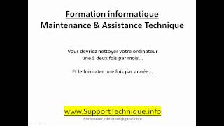 Maintenance 25 Conclusion  Maintenance informatique soutien et support technique assistance [upl. by Garrity322]