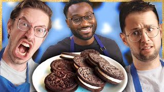 The Try Guys Make Oreos Without A Recipe [upl. by Leunamnauj]