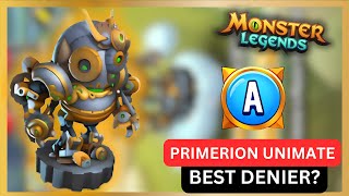 MONSTER LEGENDS MY FIRST TIME USING PRIMERION UNIMATE AT RANK 5 PVP MULTIPLAYER GAMEPLAY [upl. by Wait]