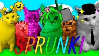 CAT MEMES INCREDIBOX SPRUNKI COMPILATION [upl. by Otanutrof]