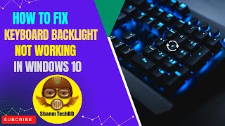 How to Fix Keyboard Not Lighting Up Official Dell Tech Support [upl. by Anaihsat]