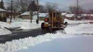 Big and Small Snow Plow Working [upl. by Htennaj434]