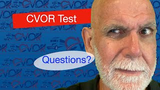 CVOR Test Questions [upl. by Wilscam218]