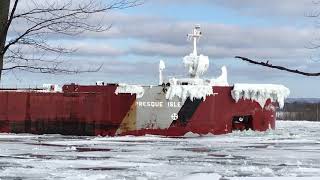 Articulated Tug and Barge Presque Isle [upl. by Far]