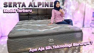 Spring Bed SERTA Alpine Dengan Fitur Bebas Virus ViroSafe  Review Kasur Yang Bagus amp Nyaman [upl. by Nodnil]