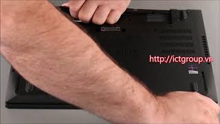 Hướng dẫn thay pin Lenovo ThinkPad T570 Battery Replacement [upl. by Ahsieyk395]