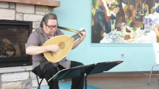 Mille Regretz  Lute solo from a Phalese manuscript Live 02052017 John Hedger [upl. by Daugherty181]