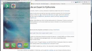 Python Installing Modules on Mobile  iOS app Pythonista [upl. by Gunar]