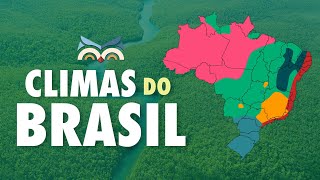 Climas do Brasil  Toda Matéria [upl. by Grimbald]