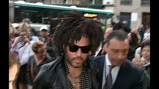 Lenny KRAVITZ  Paris September 21th 2017 Opéra Gala Opening Season [upl. by Tolkan]