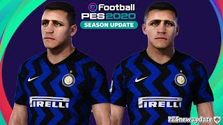 PES 2020 Faces Alexis Sanchez by Owen31 [upl. by Ikcin]