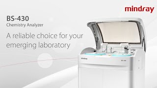 Mindray BS430 a reliable choice for your emerging laboratory  Biochemistry Analyzer [upl. by Danielson]