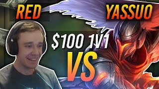 REDMERCY VS YASSUO  100 1v1 SHOWDOWN  League of Legends [upl. by Sisile732]