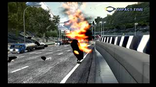 Burnout 3 Takedown Walkthrough Crash Mode Part or Level 88 Jump the Toll AWESOME [upl. by Aneelahs]