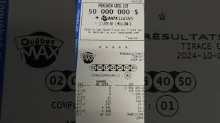 résultats loto max result 1102024 amp Québec max et extra result [upl. by Rodger623]