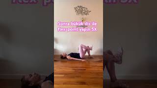 Esnemek için zararsız bir yöntem yoga egzersiz sports esneklik kolayca esneme bacak [upl. by Neeron70]