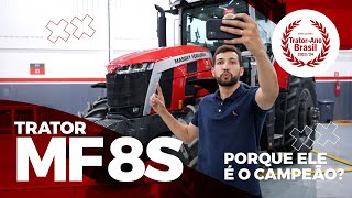 SM 360º  Trator Massey Ferguson MF 8S [upl. by Felecia]