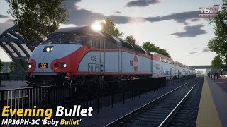 Evening Bullet  Peninsula Corridor  Train Sim World 2020 1080p60fps [upl. by Raimondo]