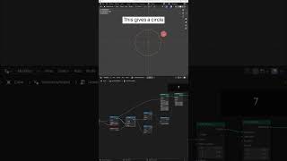 How to draw an ellipse from parameters with Blender Geometry Nodes [upl. by Yong]