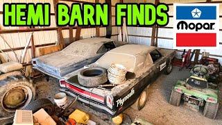 Pennsylvanias Best MOPAR Barn Finds HEMI Road Runner Superbird RT Coronet AAR Cuda [upl. by Kiran]