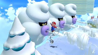 ❄️ Super Mario 3D World 65 TyFoo Flurries All Stars amp Stamp Location Walkthrough 100 Guide [upl. by Naman]