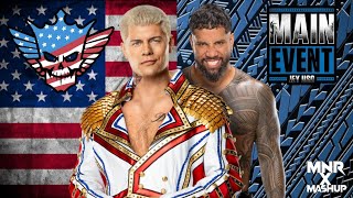 Wrestling Has More Than One USO WWE Cody Rhodes amp Jey Uso Mashup [upl. by Dolorita]