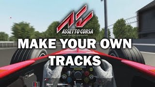 Race Track Builder  How to make Racetracks for Assetto corsa  Fully voiced tutorial [upl. by Murat]