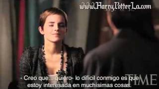 10 preguntas para Emma Watson  Entrevista de TIME  Subtitulado [upl. by Araihc]