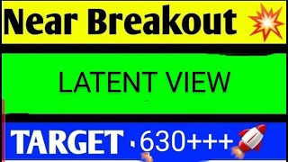 LATENT VIEW SHARE LATEST NEWS TODAYLATENT VIEW SHARE ANALYSISLATENT VIEWS SHARE TARGET [upl. by Vokay]