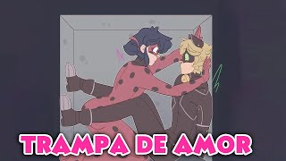 UN MES CONTIGO  LADYBUGampCHATNOIR  Miraculous Ladybug Comic Fandub Español [upl. by Sremmus]