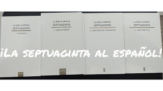 RESEÑA BIBLIA GRIEGA SEPTUAGINTA AL ESPAÑOL ¡UNA JOYA [upl. by Ociram461]