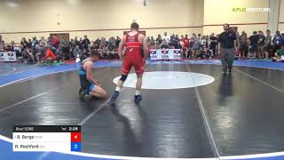 2018 Marine Corps US OpenUWW Junior Freestyle 70 Rnd Of 64  Brady Berge NLWC Vs Ryan Rochford [upl. by Fanya177]