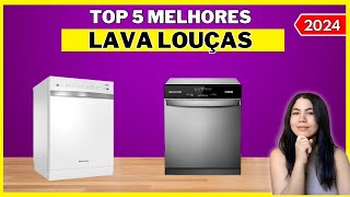 TOP 5 Melhores Lava Louças de 2024  Qual a Melhor Lava Louça para Comprar com CustoBenefício [upl. by Odnomor61]