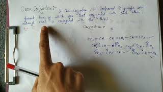 Cross conjugation  organic chemistry  MSc [upl. by Salokkin]