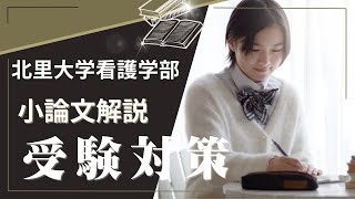 北里大学看護学部の小論文解説 [upl. by Fendig907]