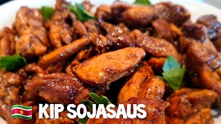 Surinaamse Kip in Sojasaus ketjap receptSurinamese Chicken in Soy sauce recipe [upl. by Christy702]