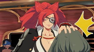 Baiken patting Delilah for 1 minute and 25 seconds [upl. by Htennek]