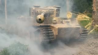 Hobbyboss Tiger 1 special effects with scratched interior and engine [upl. by Annua]