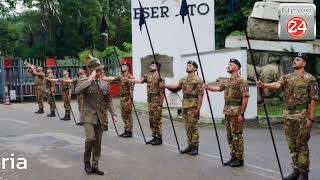 Bellinzago alla Babini cambio di Comandante per il Nizza Cavalleria [upl. by Cheke991]