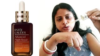 Estee Lauder Advanced Night Repair Serum Review amp Uses in Hindi [upl. by Nannahs]