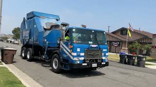 Post 4th of July week garbage trucks part 5 2024 [upl. by Cindy]