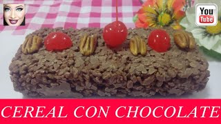 CEREAL CON CHOCOLATE RECIPE [upl. by Wyon]