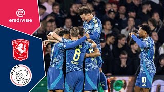 FC Twente vs Ajax ⚽  Spannende Eredivisie Kraker in Enschede  Eredivisie 20242025 [upl. by Aindrea]